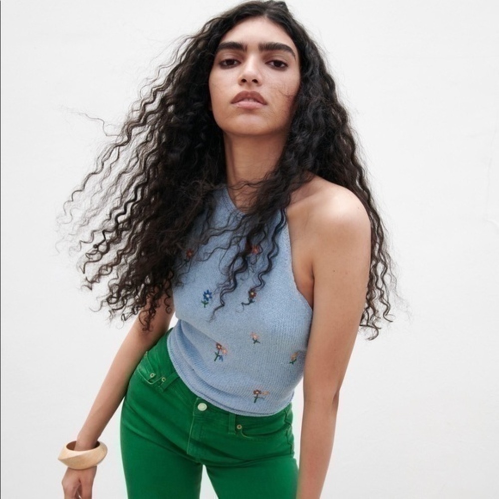 ZARA Halter knit Top
